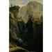 Canyon met waterval - Caspar Wolf — weergave van het kunstwerk