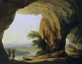 Caspar Wolf - Landscape with Beatus Cave.webp