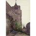 Carcassonne - Cass Gilbert — weergave van het kunstwerk