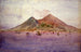 De Vesuvius vanaf de baai van Napels - Cass Gilbert — weergave van het kunstwerk