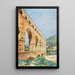 Reproductie van het schilderij Pont du Gard Frankrijk - Cass Gilbert