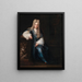 Samuel Lovell - Catherine de Ryck — ingelijst kunstwerk aan de muur