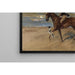 Reproductie van het schilderij Cavalier sur la plage - Max Liebermann