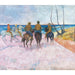 Reproduction of the painting Cavaliers sur la plage (I) - Paul Gauguin