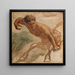 Centaure - Ludvig Abelin Schou — framed artwork on a wall