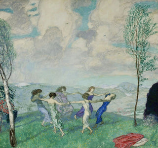 Cercle dansant - Franz von Stuck
