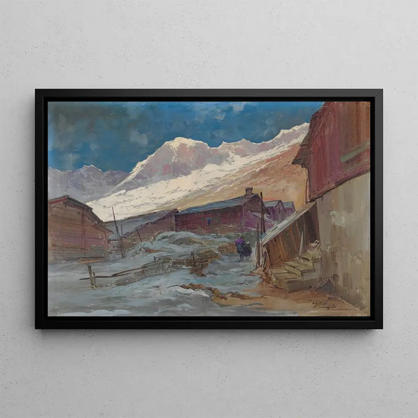 Cesare Gheduzzi - Baite Ai Piedi Del Monte Rosa.webp