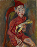 Kind met een speelgoed - Chaïm Soutine — weergave van het kunstwerk