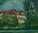Landschap met huis - Chaïm Soutine — weergave van het kunstwerk