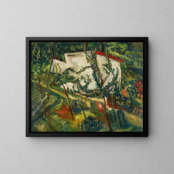 van Maison de Clamart - Chaïm Soutine — ingelijst kunstwerk aan de muur