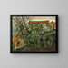 huizen in een landschap - Chaïm Soutine — ingelijst kunstwerk aan de muur