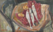 Natuurschilderij met haringen en uien - Chaïm Soutine — weergave van het kunstwerk