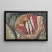Natuurschilderij met haringen en uien - Chaïm Soutine — ingelijst kunstwerk aan de muur