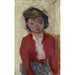 Reproductie van het schilderij Jong Brits meisje - Chaïm Soutine