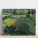 Reproduction of the painting Flower Field Painting - Vincent van Gogh