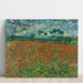 Reproductie van het schilderij van het veld met klaprozen - Vincent van Gogh