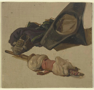 Chapeau, chaussures et fuseau - Jakob Becker