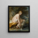 Een nimf in haar bad - Charles André van Loo — ingelijst kunstwerk aan de muur