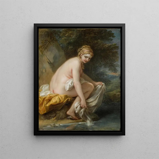 CharlesAndr van Loo - A Nymph At Her Bath.webp