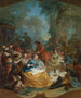 Jachtstop - Charles André van Loo — weergave van het kunstwerk