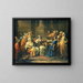 Het grote heer die een concert geeft aan zijn maîtresse - Charles André van Loo — ingelijst kunstwerk aan de muur