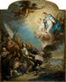 Het Gelofte van Lodewijk XIII tijdens het beleg van La Rochelle 1628 - Charles André van Loo — weergave van het kunstwerk