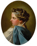 Portret van een dame - Charles André van Loo — weergave van het kunstwerk