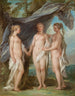 De Drie Gratiën - Charles André van Loo — weergave van het kunstwerk