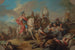 De overwinning van Alexander op koning Porus - Charles André van Loo — weergave van het kunstwerk