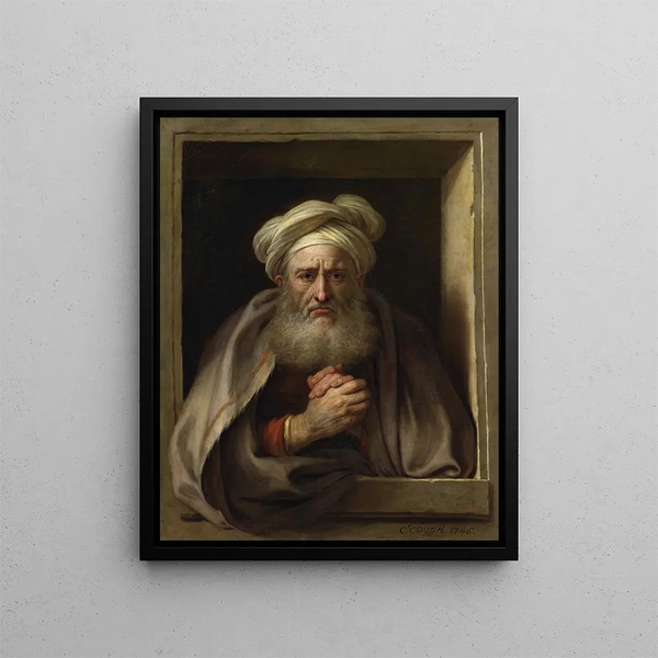CharlesAntoine Coypel - Sorrowful Democritus.webp