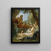van een rivier en een nimf van een fontein - Charles-Joseph Natoire — ingelijst kunstwerk aan de muur