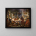 De maaltijd van Cleopatra en Marcus Antonius - Charles-Joseph Natoire — ingelijst kunstwerk aan de muur