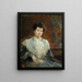 Mme Govern - Charles-Lucien Landre — ingelijst kunstwerk aan de muur