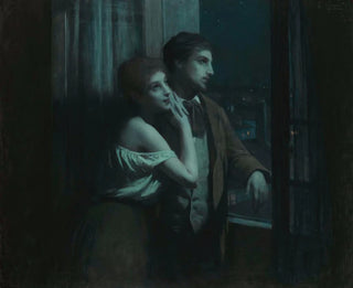 Droom - Charles Amable Lenoir — weergave van het kunstwerk