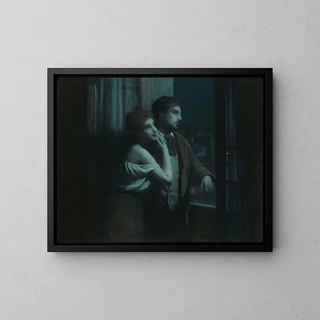 Droom - Charles Amable Lenoir — ingelijst kunstwerk aan de muur