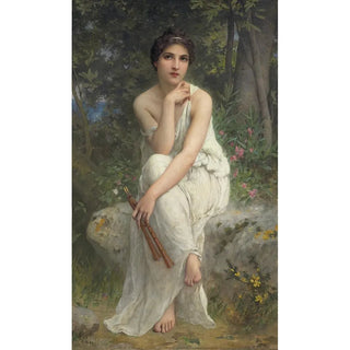Charles Amable Lenoir - The Flute Player.webp