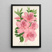 Azalea indica hybrida gigantiflora - Charles Antoine Lemaire — ingelijst kunstwerk aan de muur