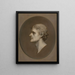 Thomas Jefferson - Charles Bird King — ingelijst kunstwerk aan de muur