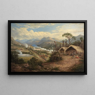 Charles Blomfield - Orakei Korako on the Waikato.webp