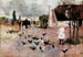 L'heure du thé - Charles Conder — weergave van het kunstwerk