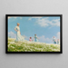 Zomer - Charles Courtney Curran — ingelijst kunstwerk aan de muur