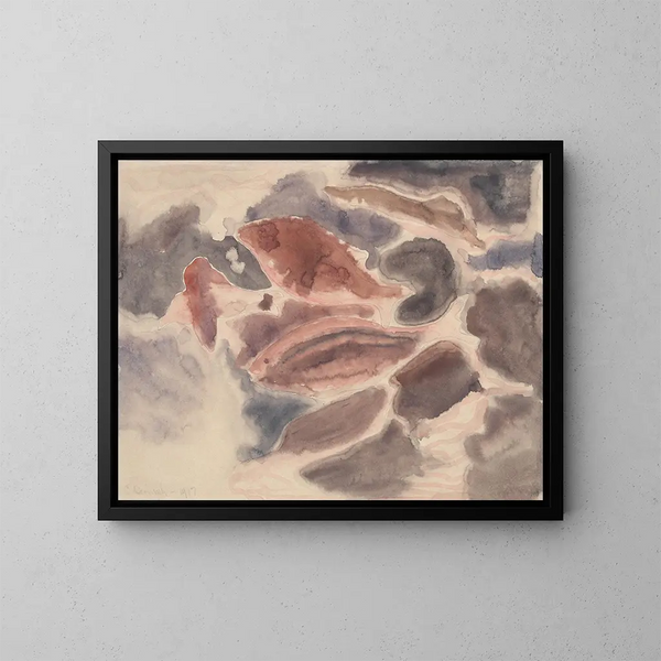 Serie van vissen nr. 2 - Charles Demuth — ingelijst kunstwerk aan de muur