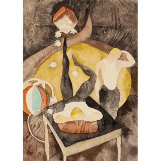 Charles Demuth - In Vaudeville Two AcrobatJugglers.webp