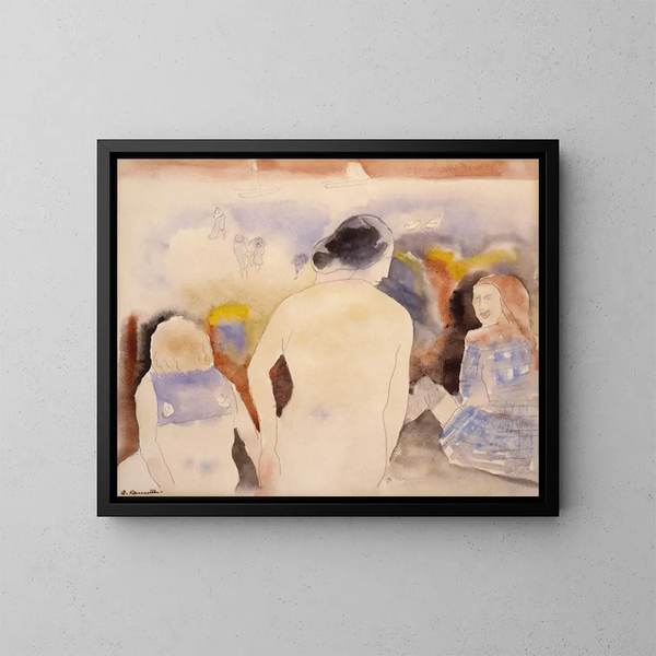 Onbekend - Charles Demuth — ingelijst kunstwerk aan de muur
