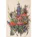Reproductie van het schilderij Zinnias, delphiniums en madeliefjes - Charles Demuth