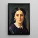 Johanna Kempe 1818-1909 - Charles Édouard Boutibonne — framed artwork on a wall