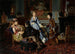 Het Dag van Madame - Charles Édouard Boutibonne — weergave van het kunstwerk
