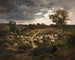 Schapen - Charles Émile Jacque — weergave van het kunstwerk