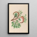 Tekening van tropische bloemen en vruchten uit Zuid-Amerika Pl09 - Charles Empson — ingelijst kunstwerk aan de muur