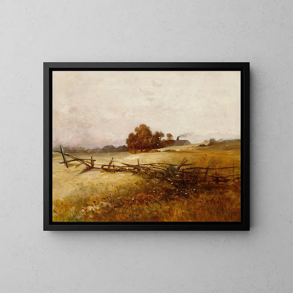 Landschap in de herfst - Charles Ethan Porter — ingelijst kunstwerk aan de muur